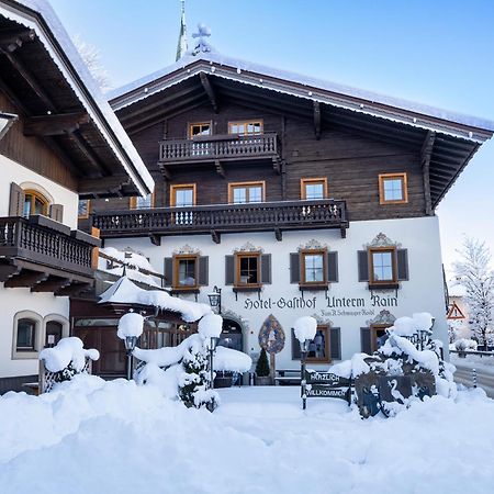 Alpen Glueck Hotel Unterm Rain Garni キルヒベルク・イン・チロル エクステリア 写真