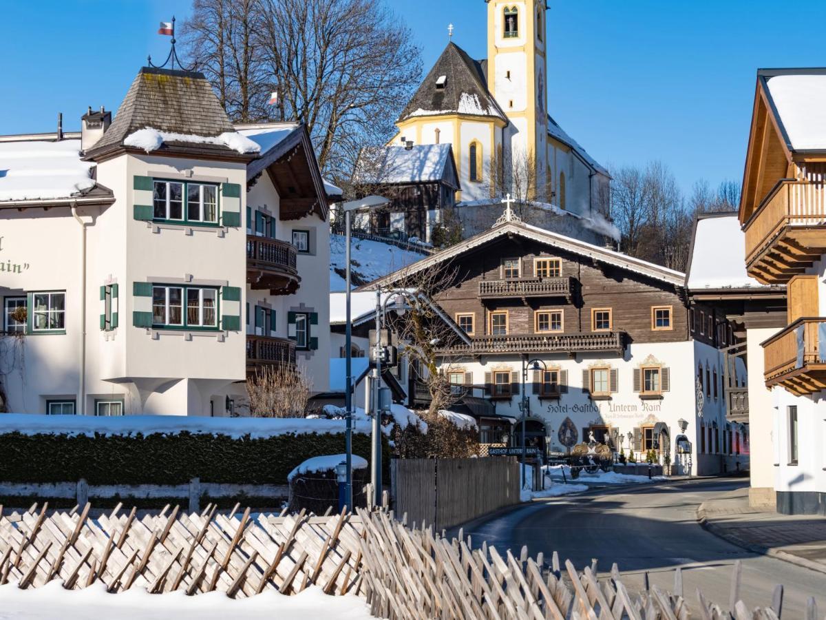 Alpen Glueck Hotel Unterm Rain Garni キルヒベルク・イン・チロル エクステリア 写真