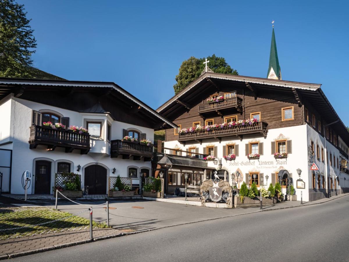 Alpen Glueck Hotel Unterm Rain Garni キルヒベルク・イン・チロル エクステリア 写真