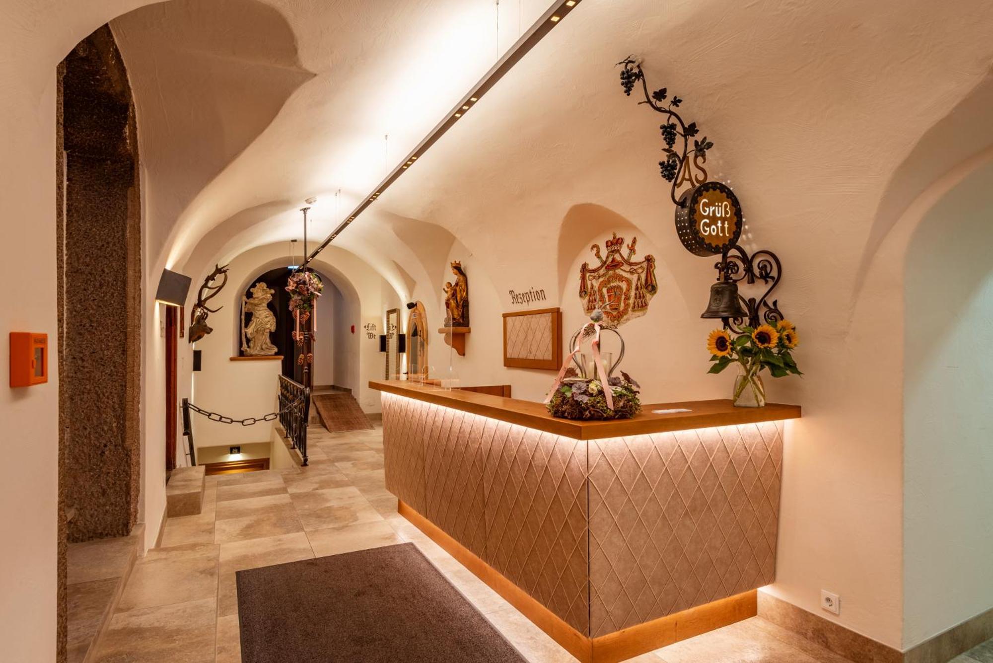Alpen Glueck Hotel Unterm Rain Garni キルヒベルク・イン・チロル エクステリア 写真